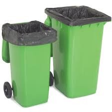 Refuse Heavy Duty Bin Bags – 90L Capacity, Clear & Black, 140g-200g, Made In UK