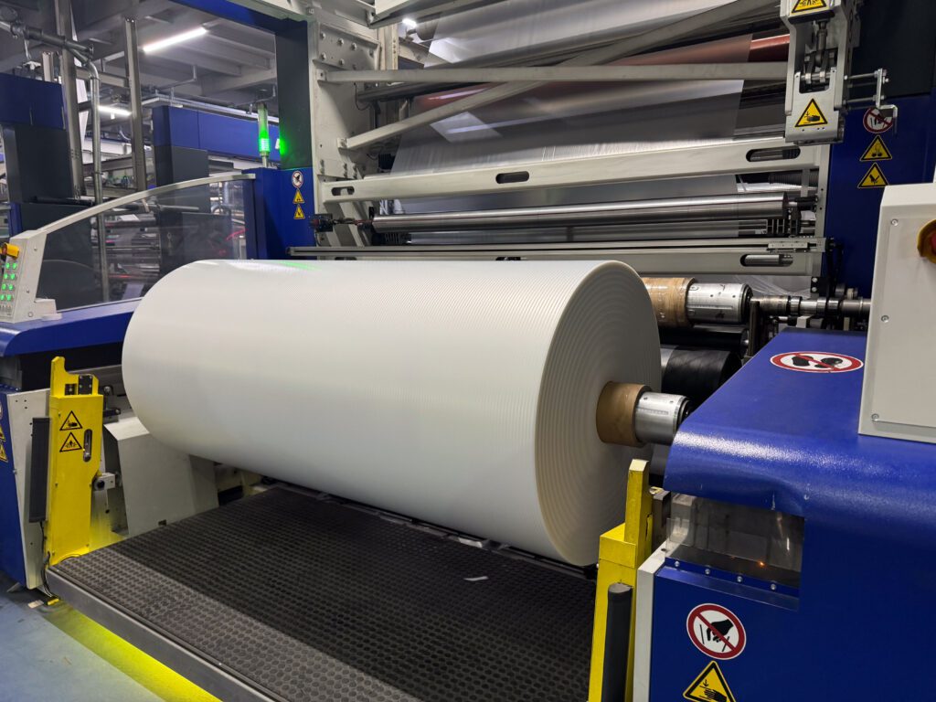 Polythene sheeting