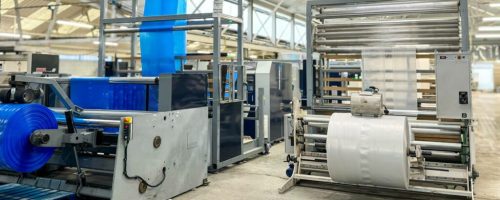 Machines that produce polythene bags and covers